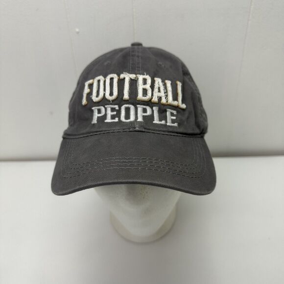 Football People Hat Cap Gray We People Pavilion Embroidered Strapback Adjustable - Picture 2 of 12